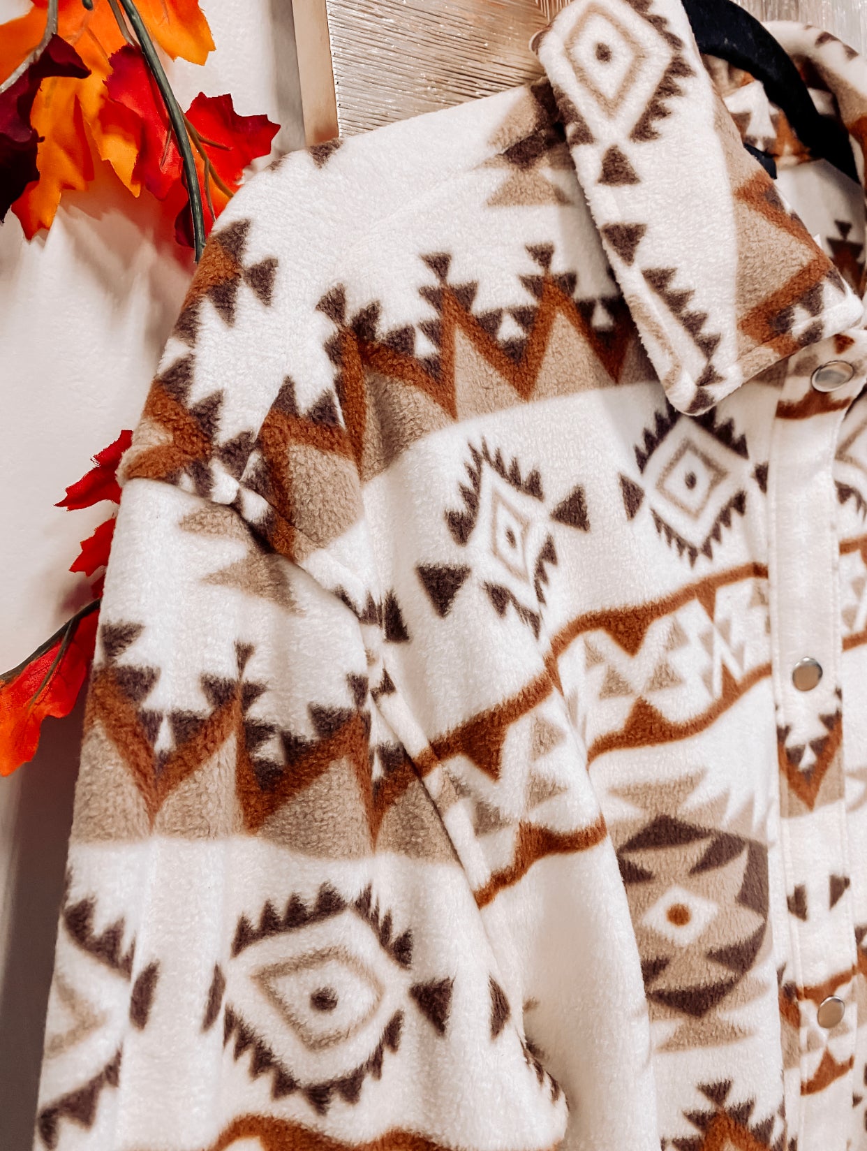 Before We Go Aztec Shacket
