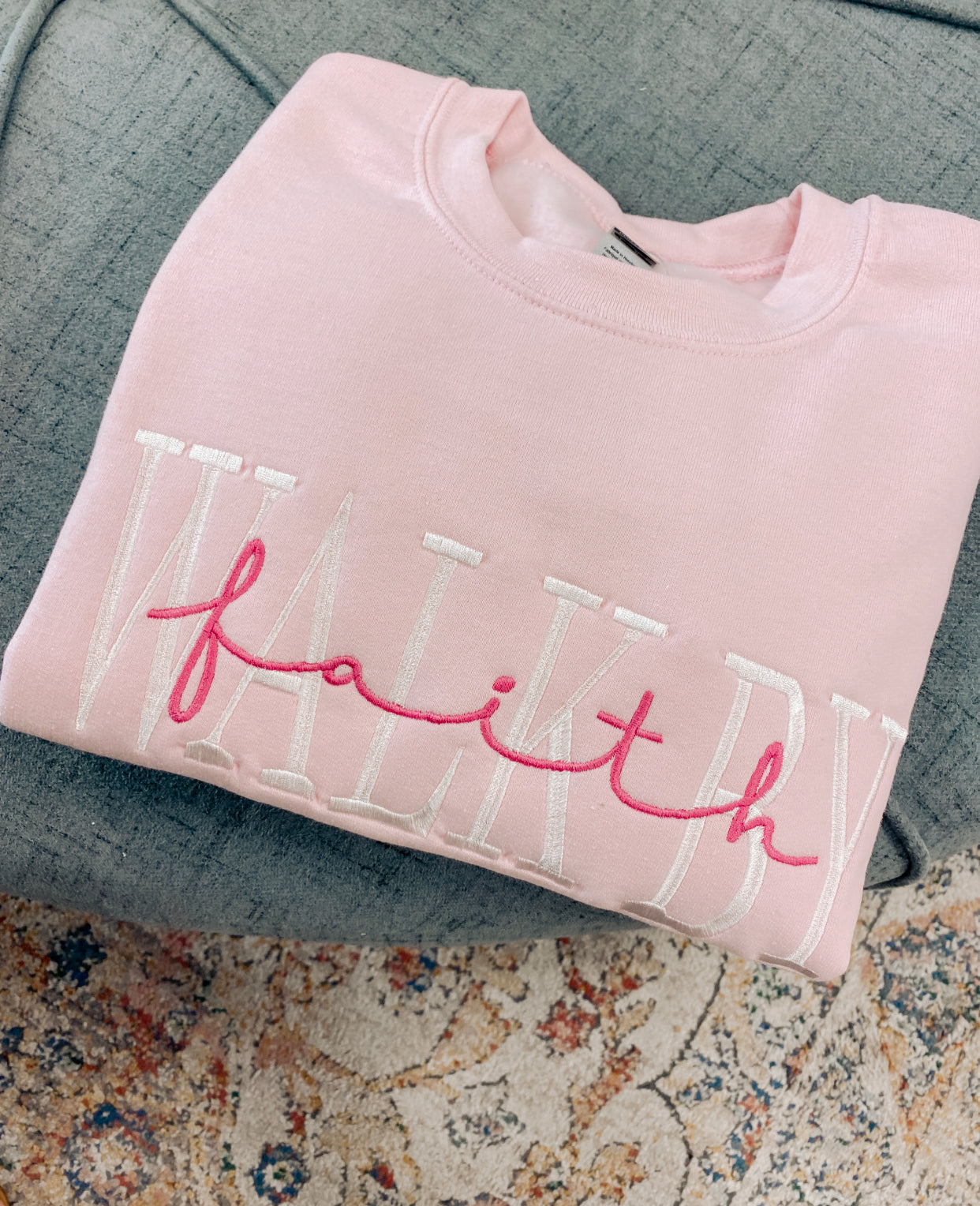 Walk By Faith Crewneck