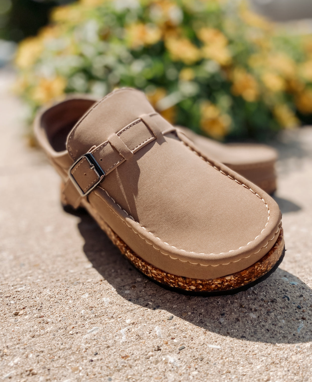 Emma Taupe Mule