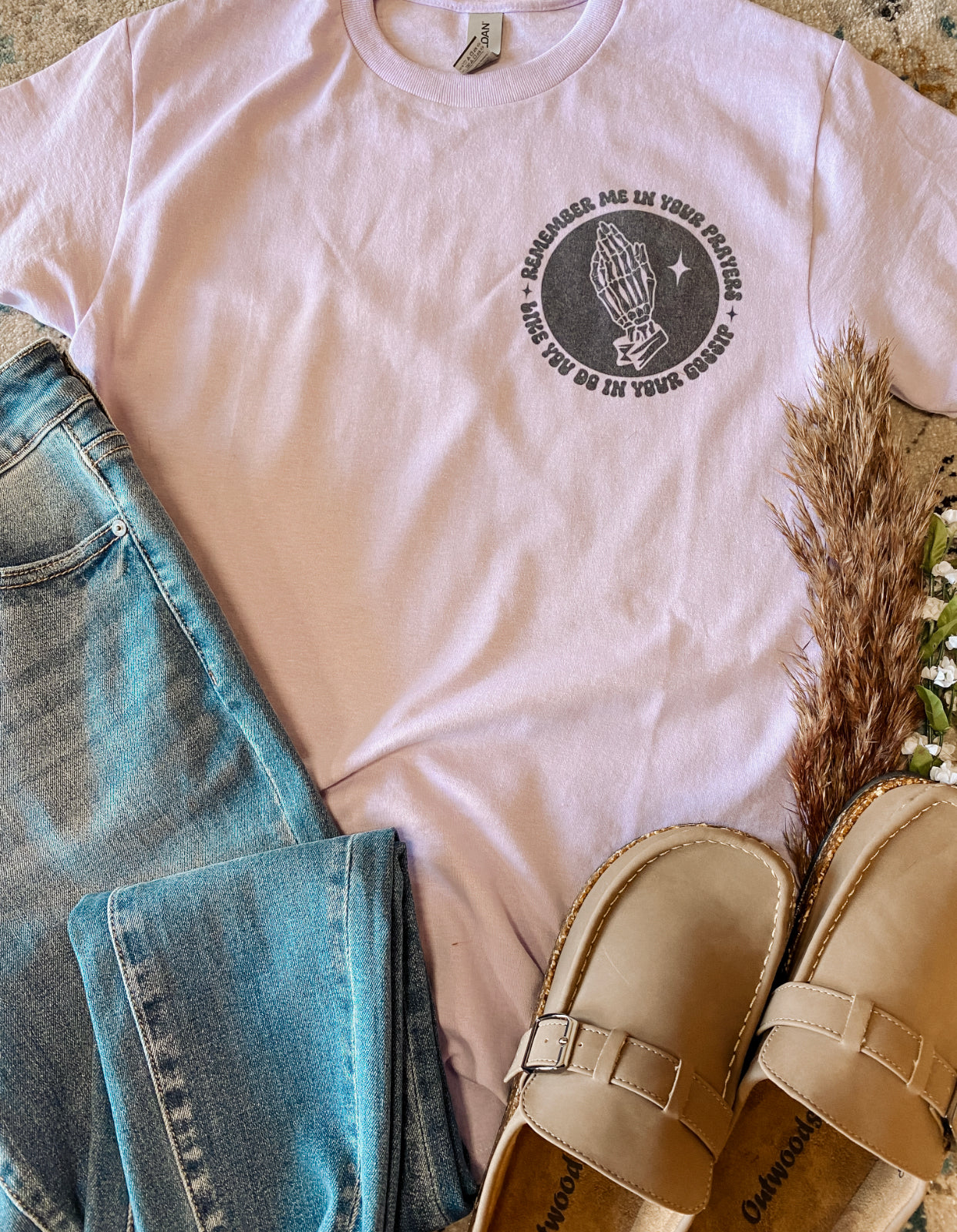 Remember Me In Your Prayers Graphic Tee