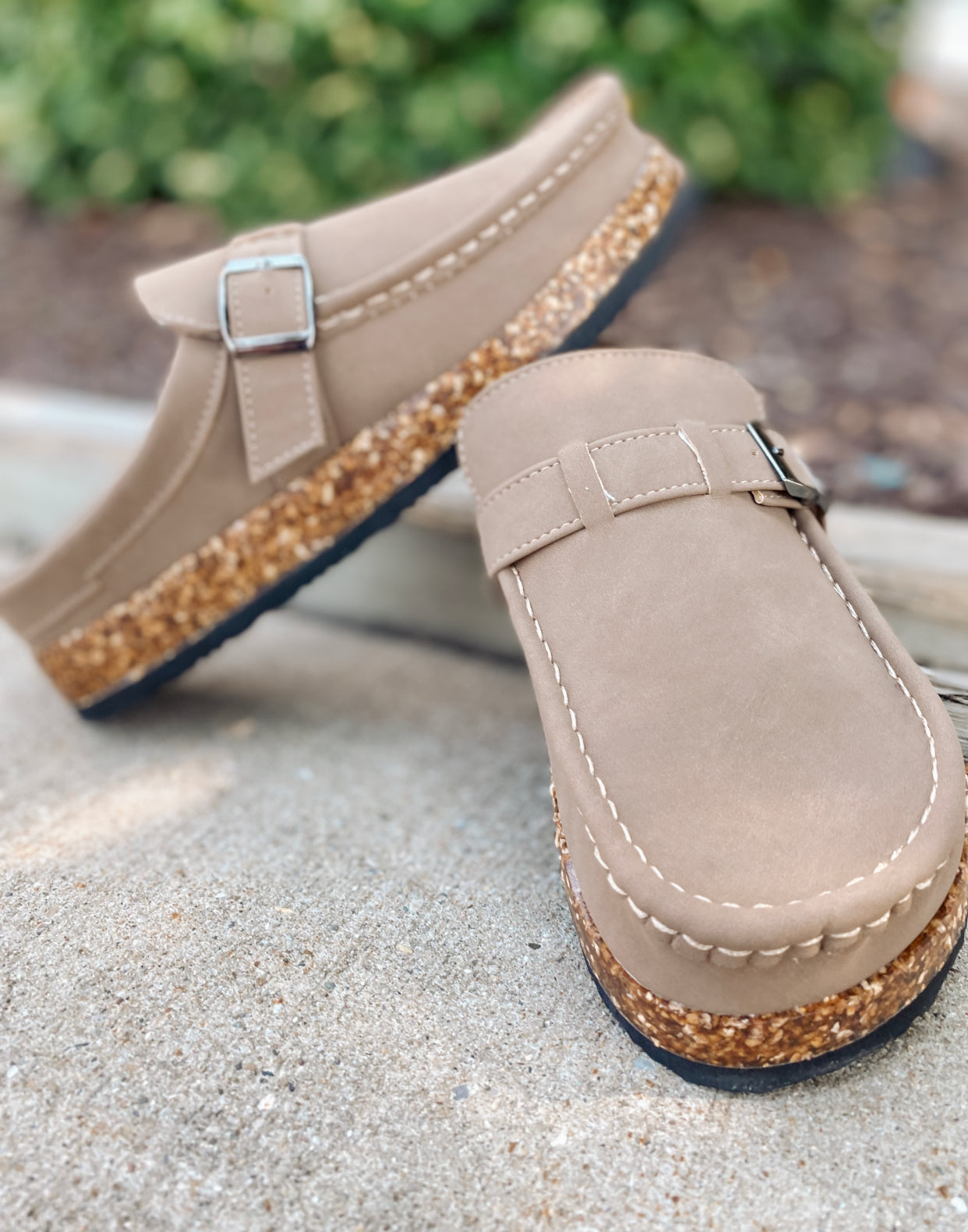 Emma Taupe Mule