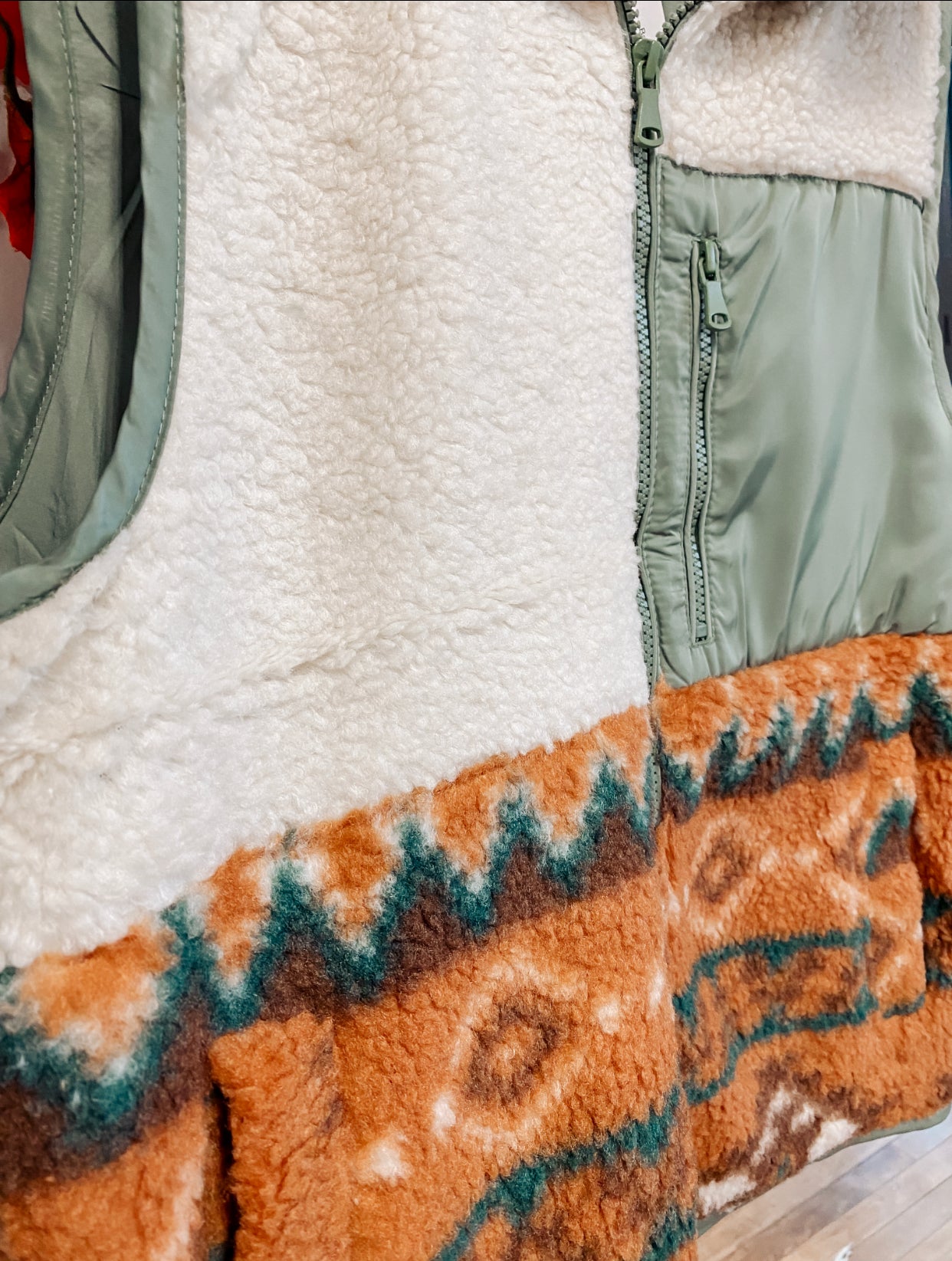 Back To The Moment Aztec Vest