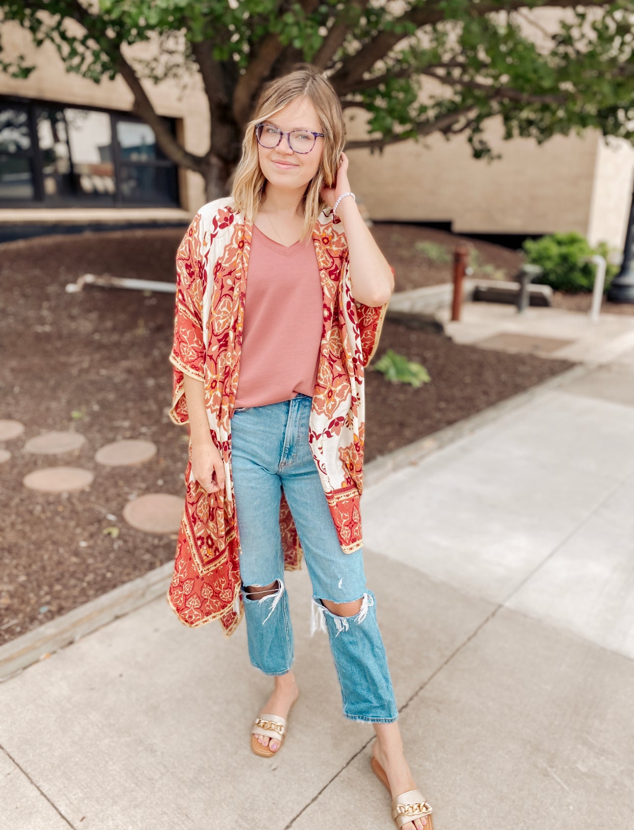 With All My Heart Kimono