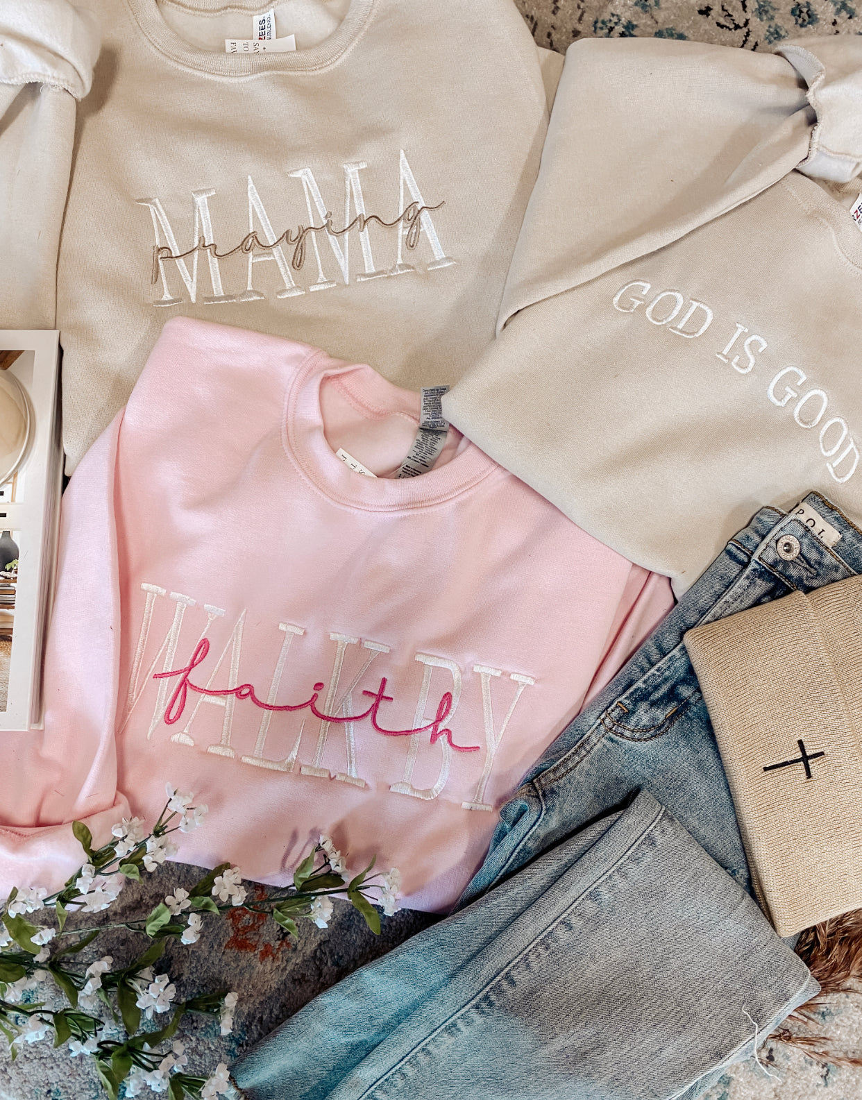 Walk By Faith Crewneck