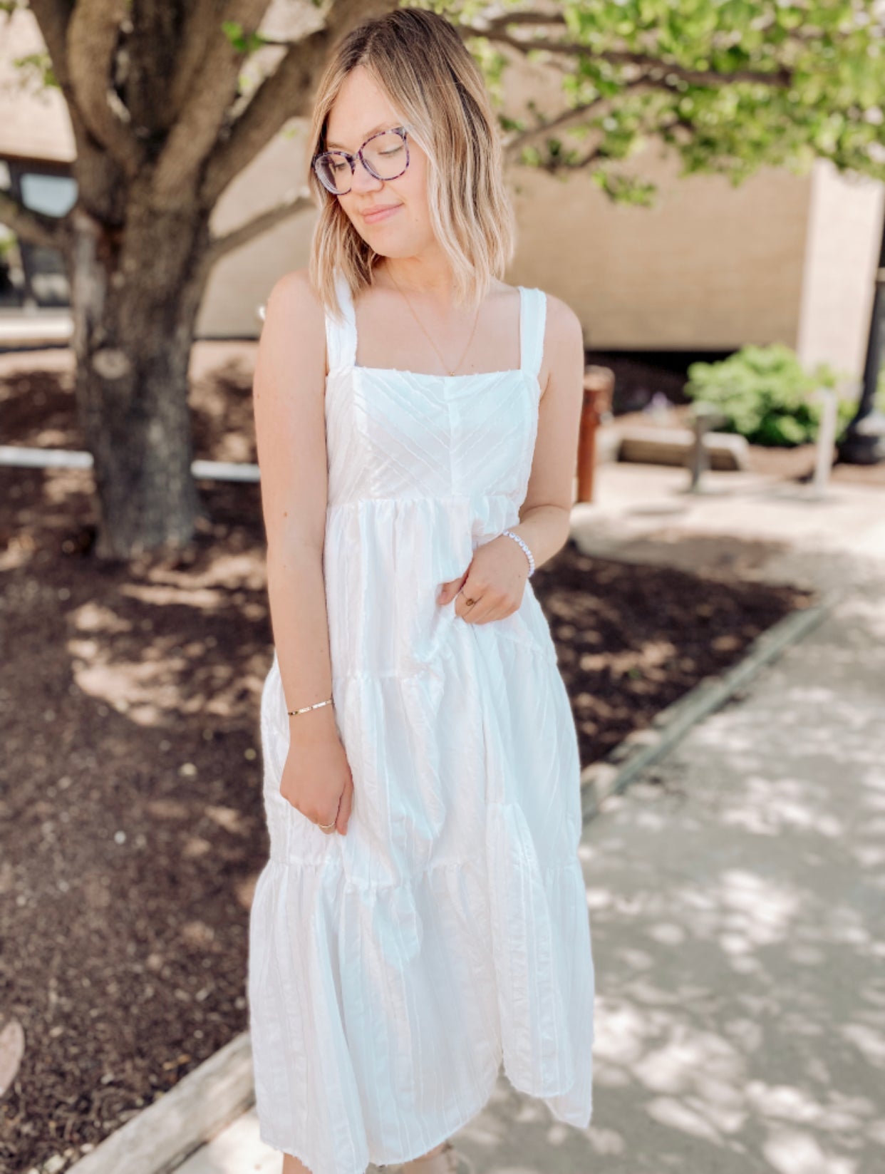 Free To Shine Detailed Midi Dress