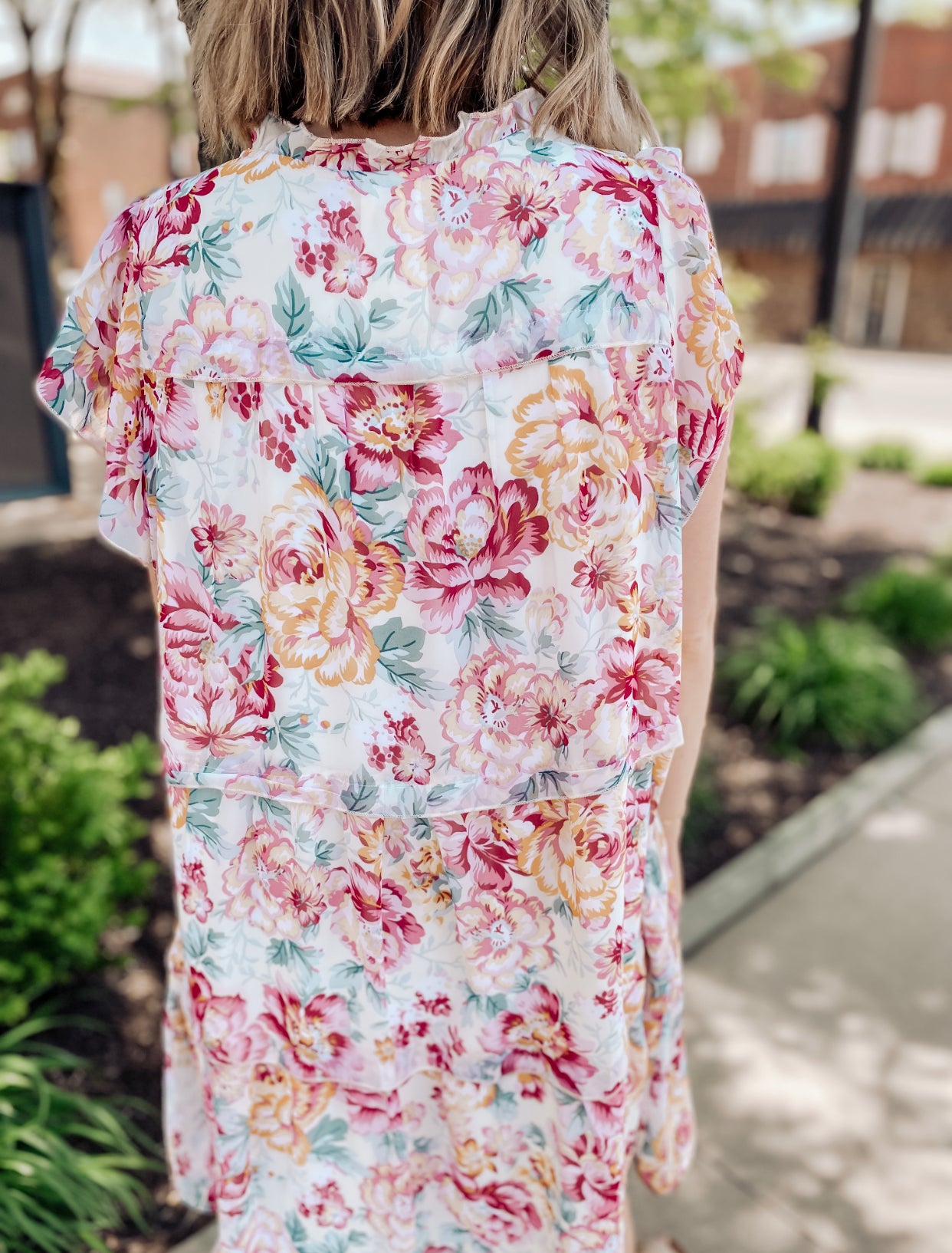 Lift Up The Moment Floral Dress