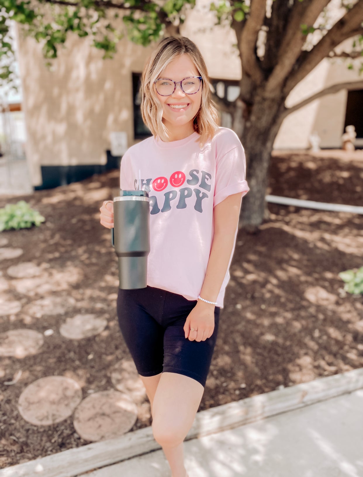 Choose Happy Tee
