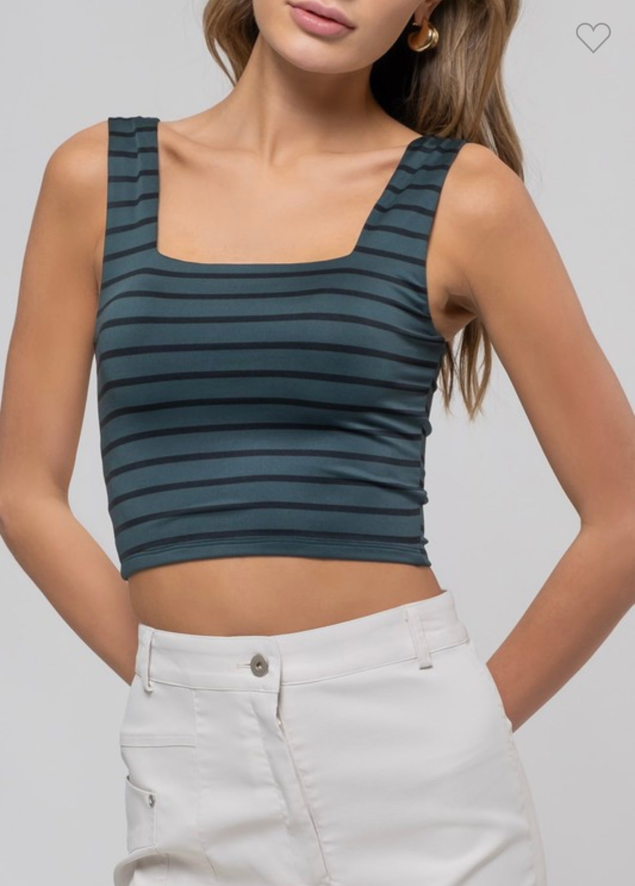 For The Time Being Striped Top