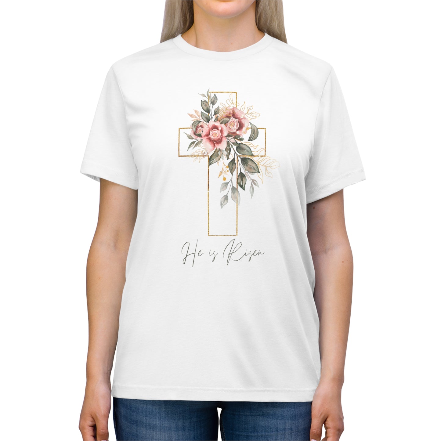 He Is Risen Graphic Tee-ONLINE ONLY