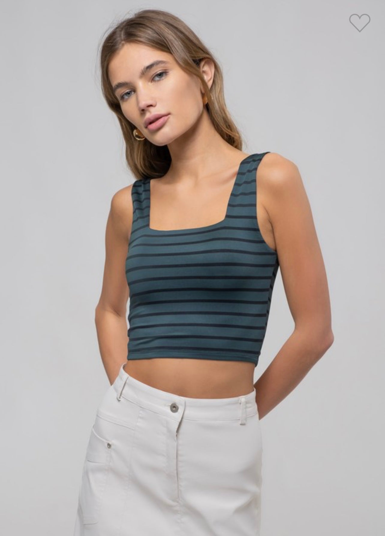 For The Time Being Striped Top