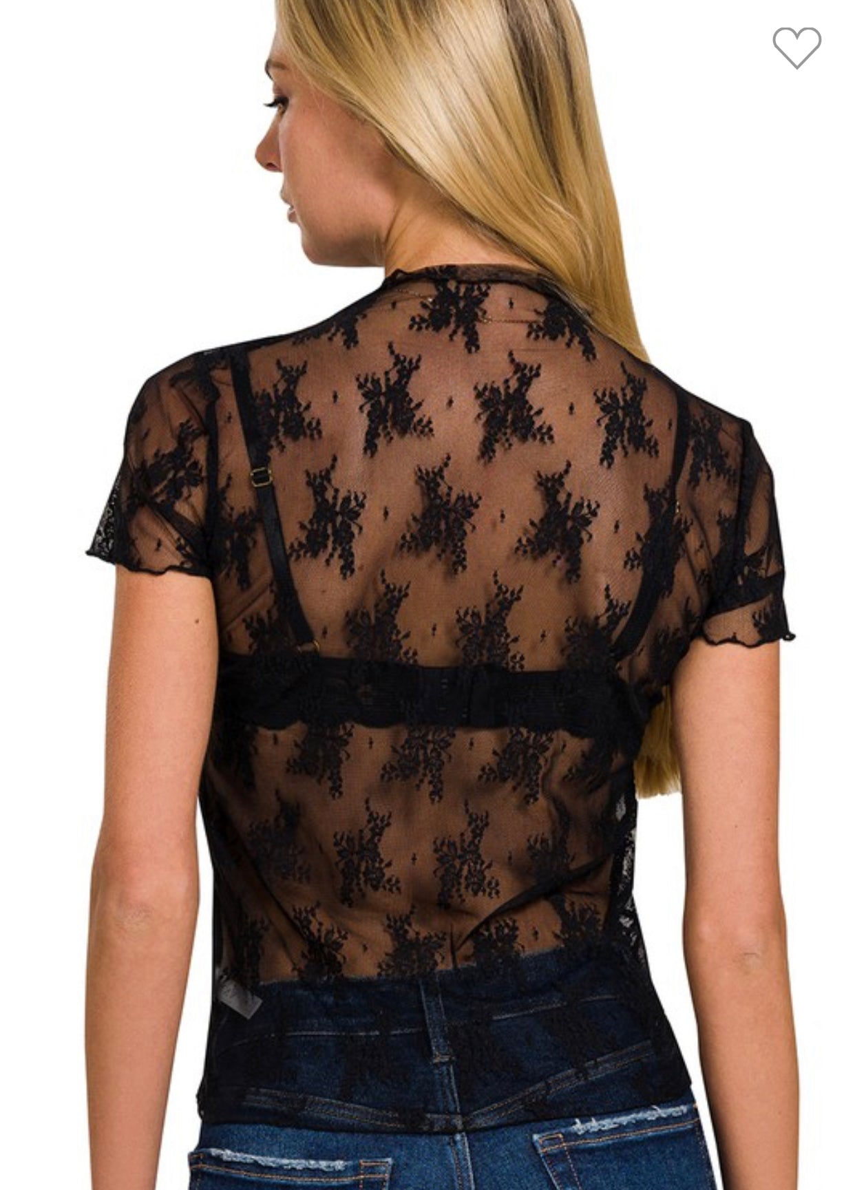 Days Ahead Lace Layering Top