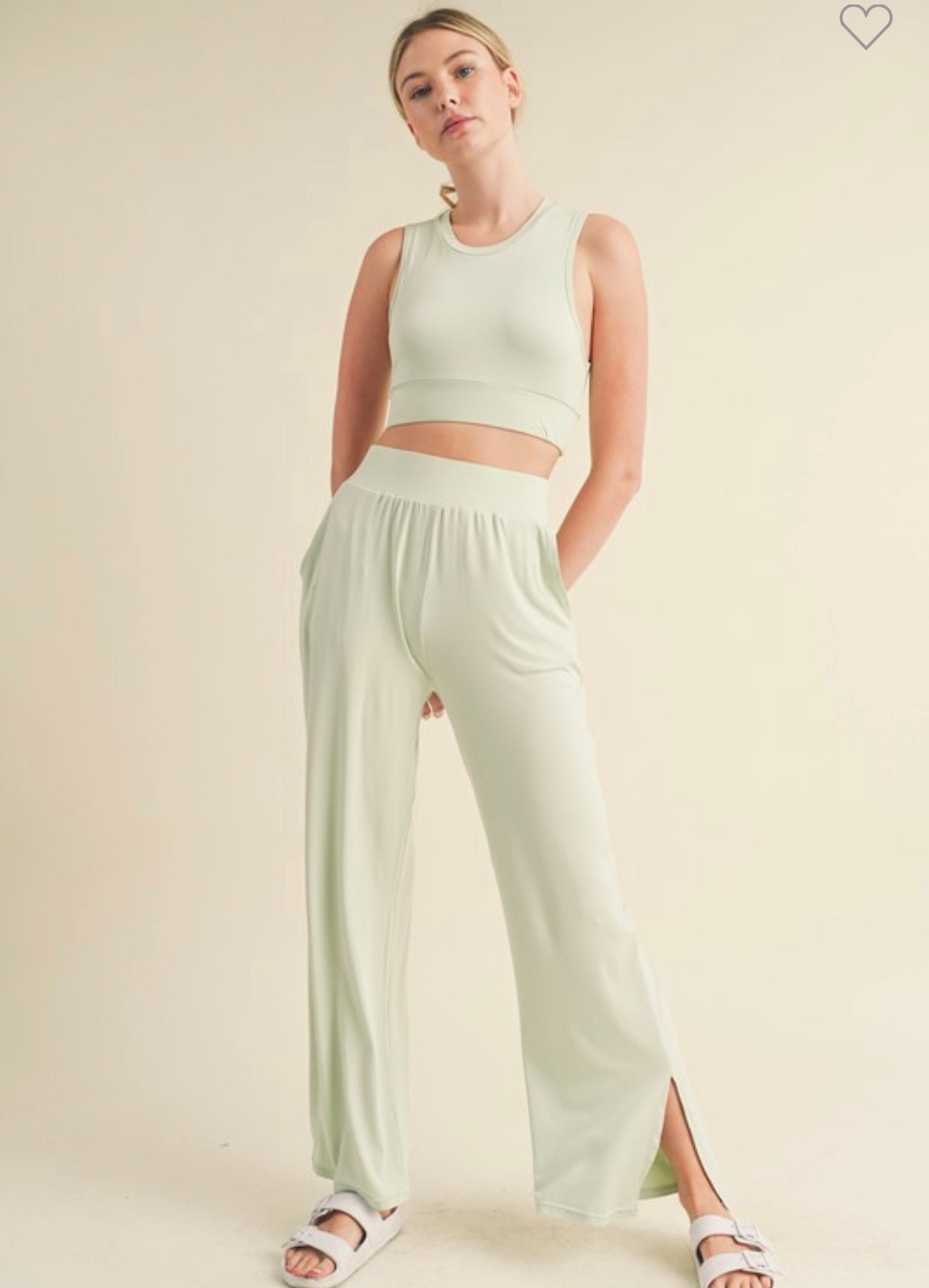 Summer Breeze Top- Mint