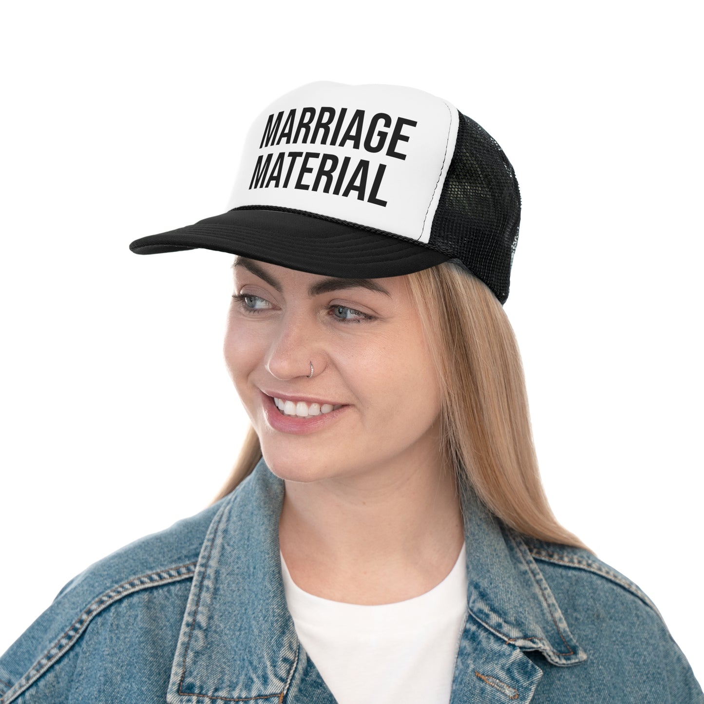 Marriage Material Trucker Hat (4 COLORS)