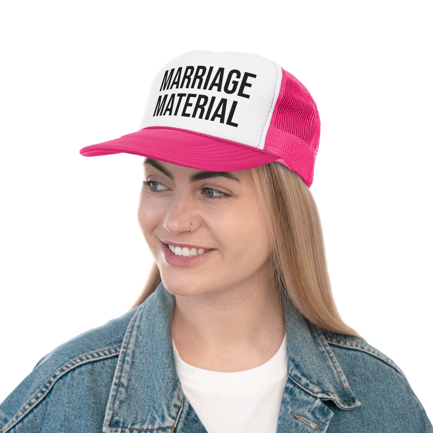 Marriage Material Trucker Hat (4 COLORS)