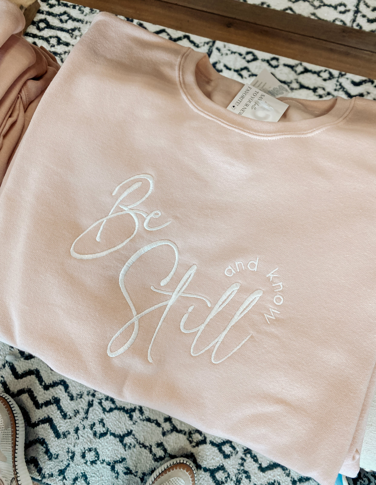 Be Still And Know Crewneck
