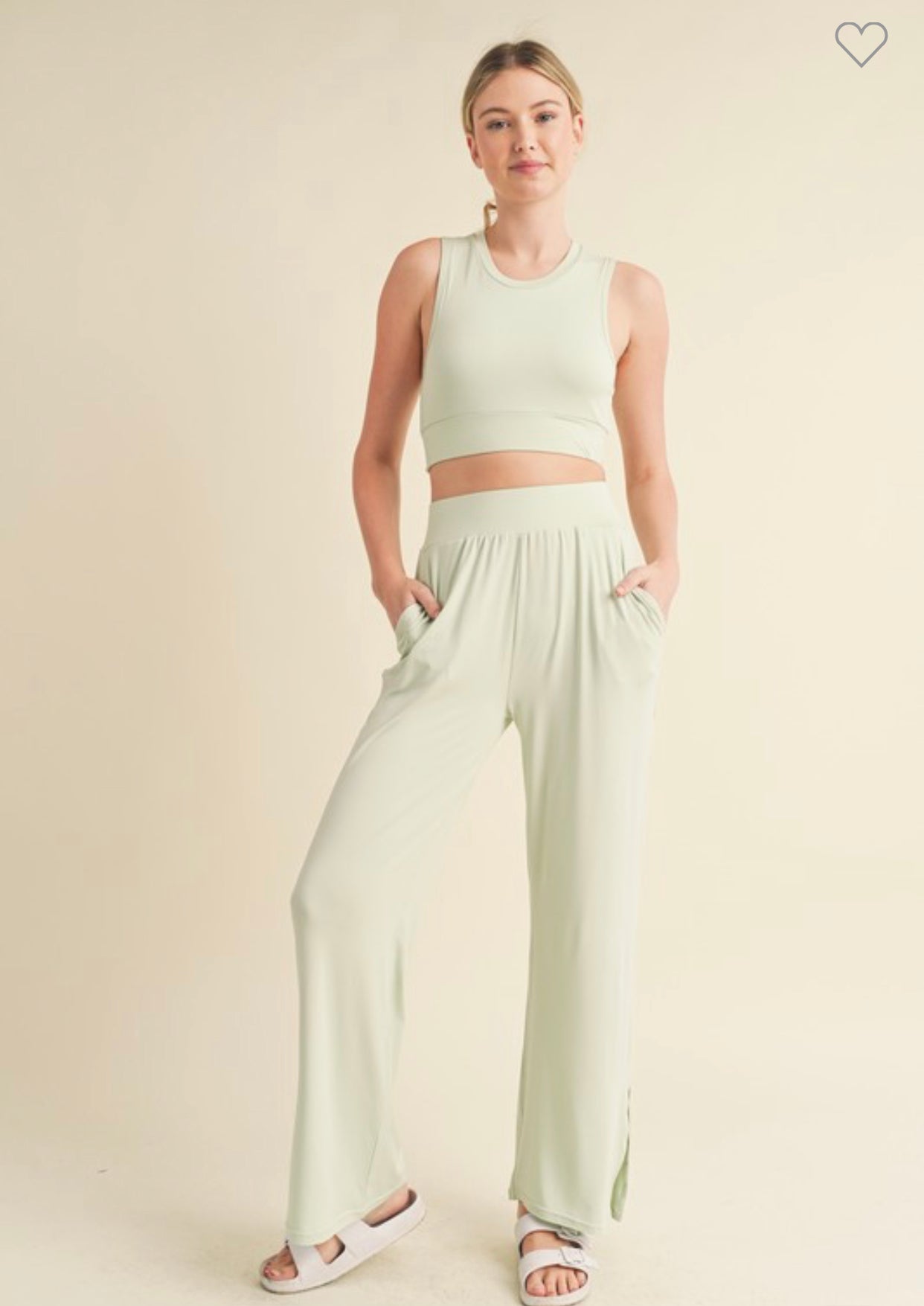 Summer Breeze Top- Mint