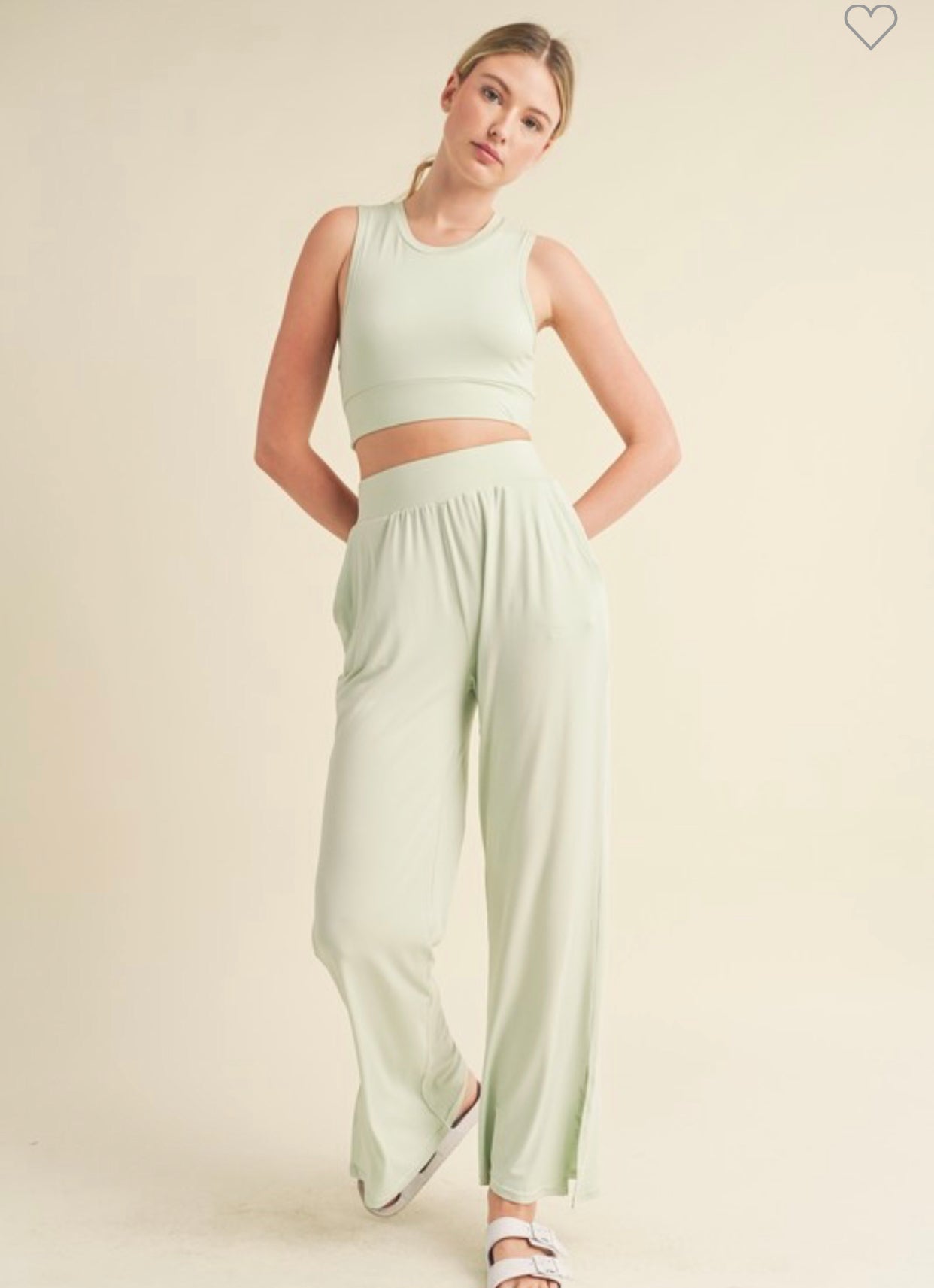 Summer Breeze Top- Mint