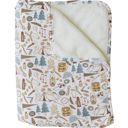 Camping Trip Bamboo Fleece Quilt- ONLINE ONLY
