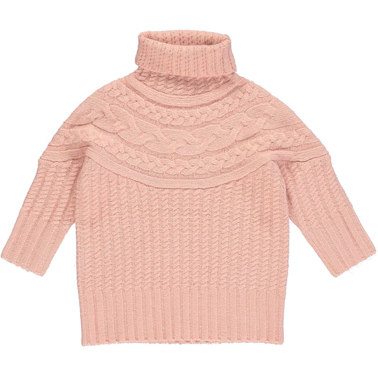 Samantha Knit Sweater-Pink
