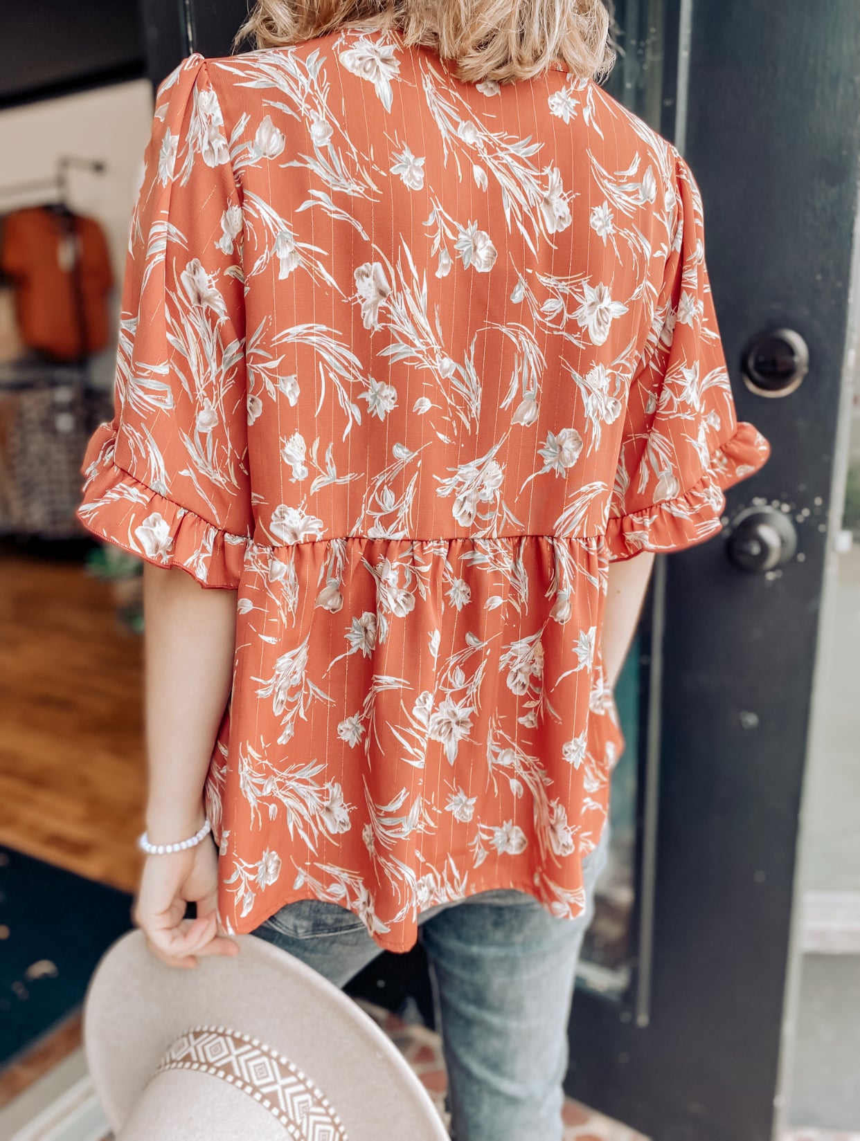 Light Up the Night Detailed Blouse