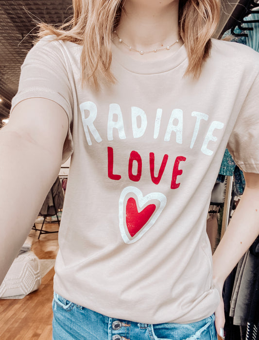 Radiate Love Graphic Tee