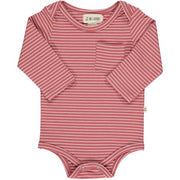 Tellico Striped Onesie-Red