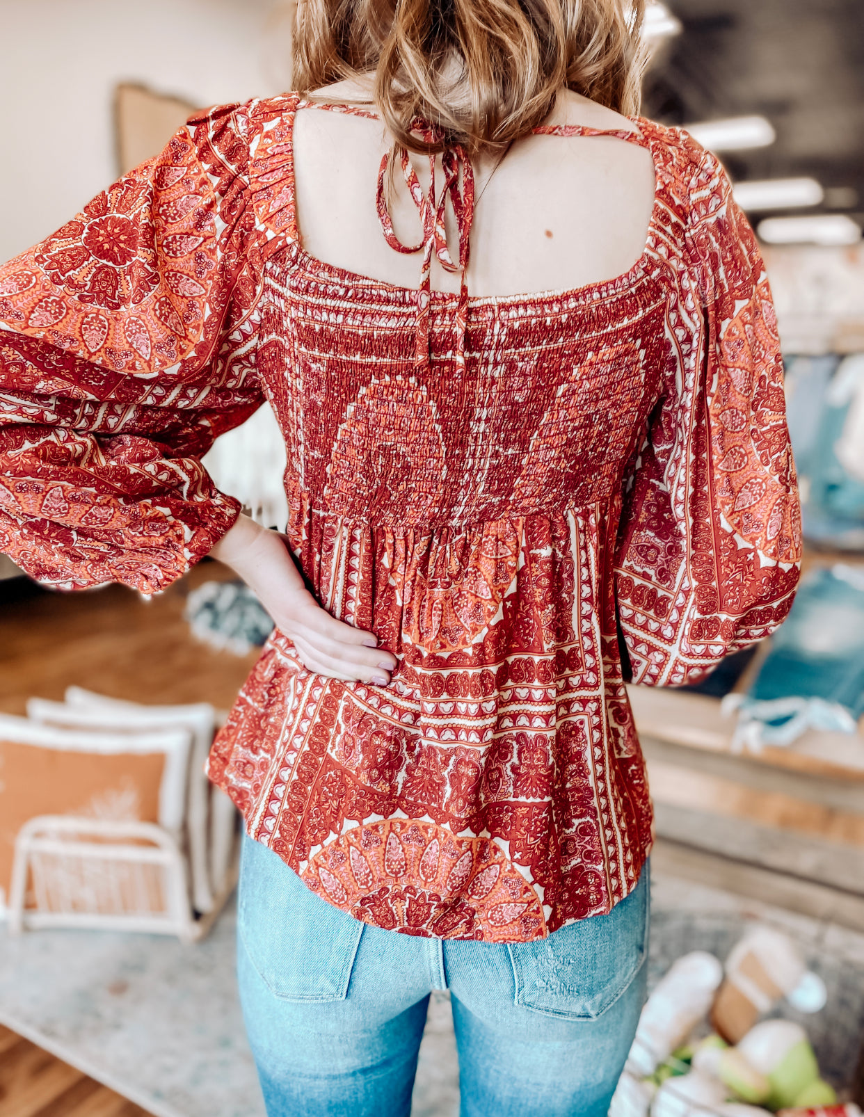 Forever Dreams Detailed Blouse